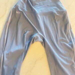 SET Active Pale Blue High-Rise Leggings
